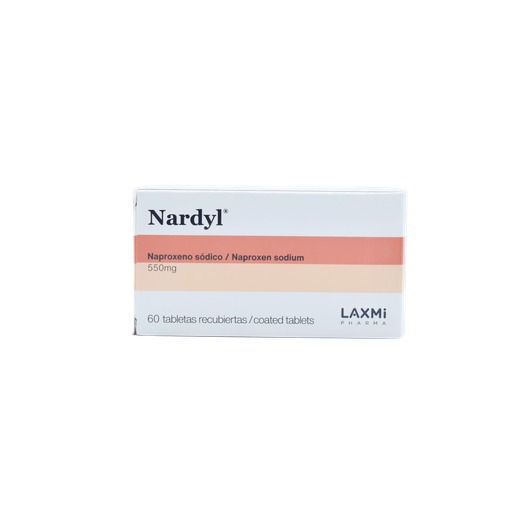 [LB-223-048-N-0018] NARDYL 550 MG X 1 TABLETA (CAJA X 60 TABS) LAXMI