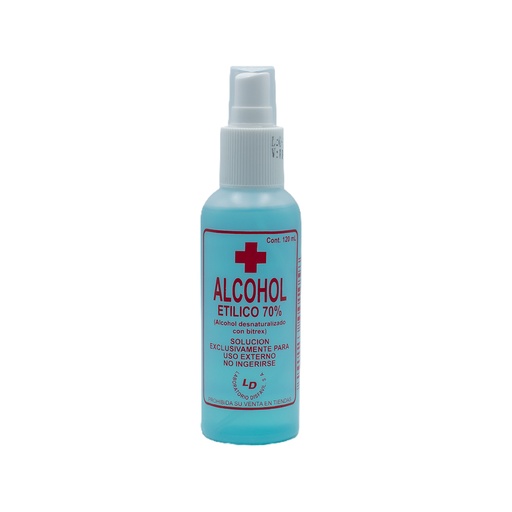 [LB-049-059-N-0042] ALCOHOL 70% X 4 ONZ. CON SPRAY Disfavil