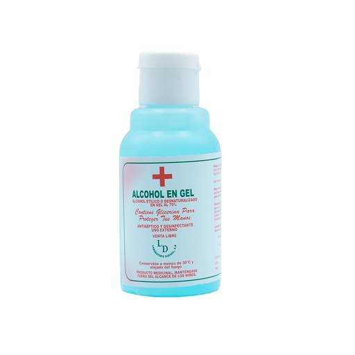 [LB-049-059-N-0045] ALCOHOL 70% X 110 GRS. EN GEL Disfavil