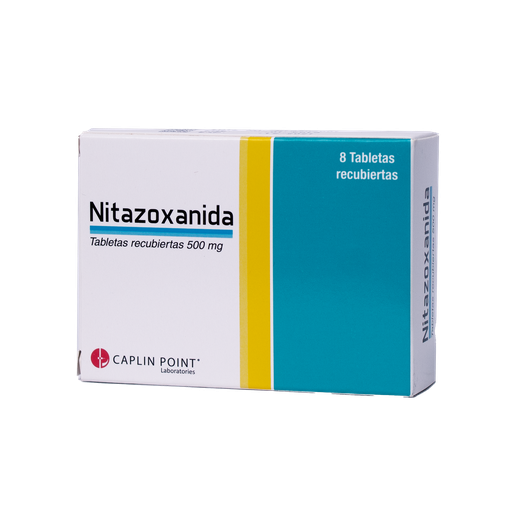 [LB001-001-N-0402] NITAZOXANIDA 500MG TABS 2x3  Caplin Point Laboratories