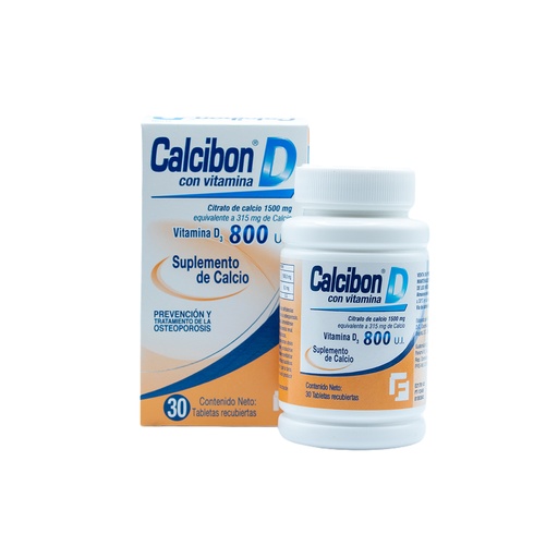 [LB-249-005-N-0002] CALCIBON D3 800 U.I  FRASCO X 30 TABS GRUPO FARMA