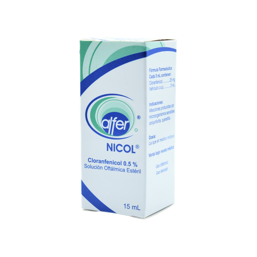 [LB-253-012-N-0013] Alfer NICOL Solucion Oftalmica 15 Ml Alfer