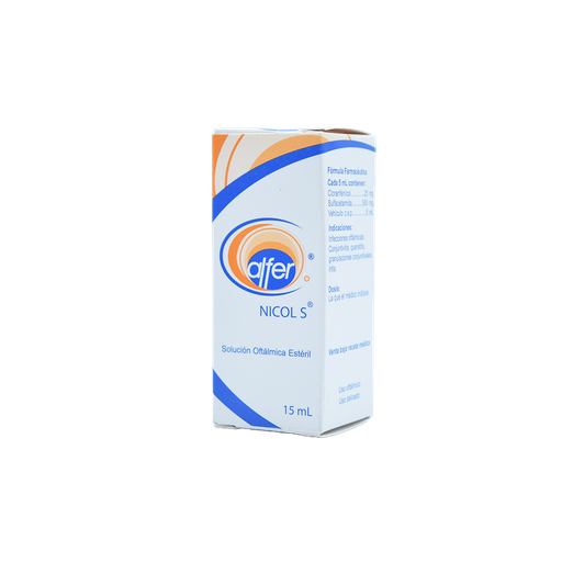 [LB-253-012-N-0018] Alfer NICOL S Solucion Oftalmica 15 Ml Alfer