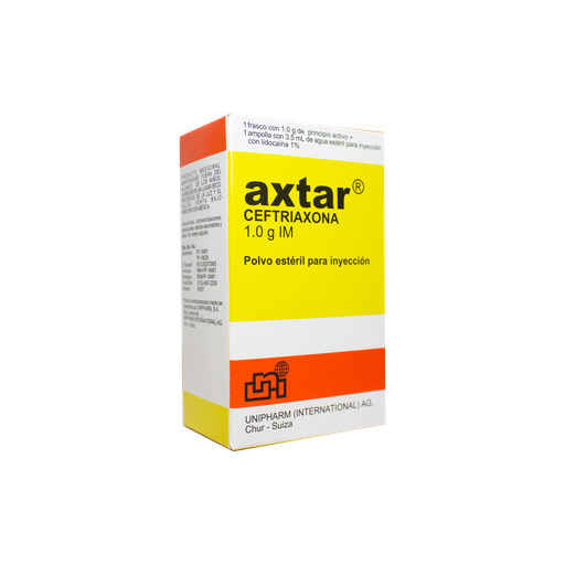 [LB-255-048-N-0003] AXTAR 1 GR IM/ESTERIL X 1 DOSIS UNIPHARMA HOS