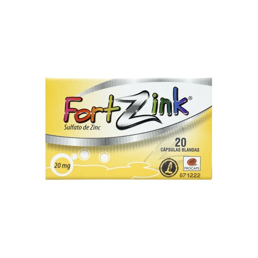 [LB-086-005-N-0005] FORTZINK 20 MG CAPSULAS X 20 UNIDADES PROCAPS V.C. LOPEZ