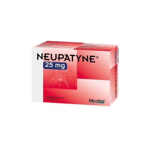[LB-104-052-N-0056] NEUPATYNE 25 MG CAJA X 30 CAPSULAS MEDPHARMA