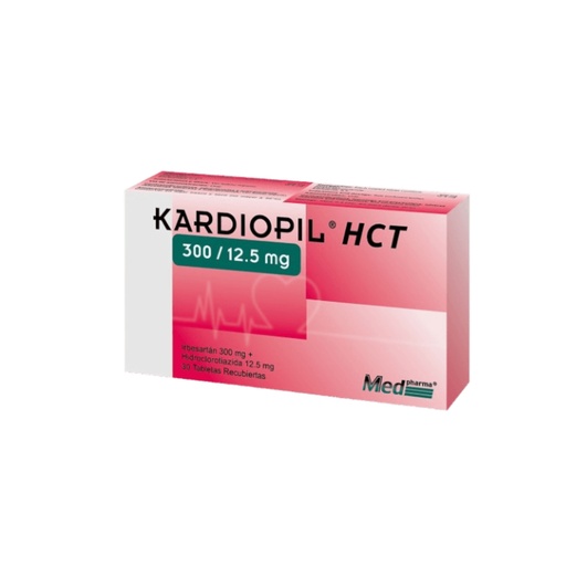 [LB-104-052-N-0057] KARDIOPIL HCT 300MG/12.5MG CAJA X 30 TABLETAS MEDPHARMA