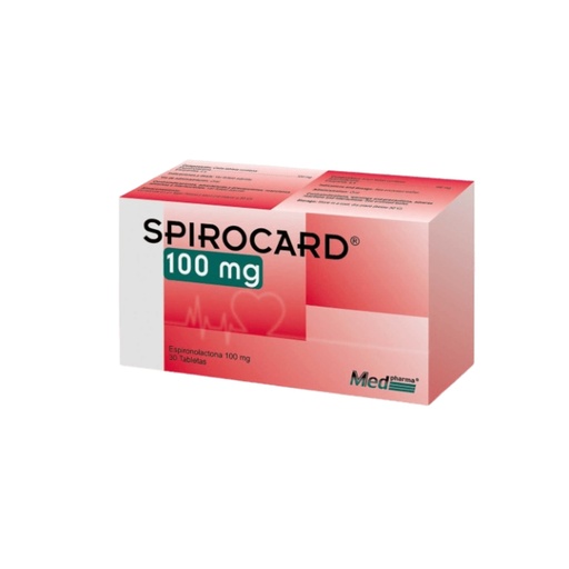 [LB-104-052-N-0067] SPIROCARD 100 MG CAJA X 30 TABLETAS MEDPHARMA