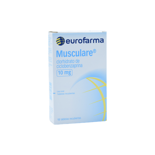 [LB096-010-N-0278] Musculare 10 Mg Caja x 15 Comprimidos Recubiertos Eurofarma