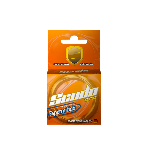 [LB157-012-N-0383] Preservativo Scudo Con Espermicida x 3 SCUDO