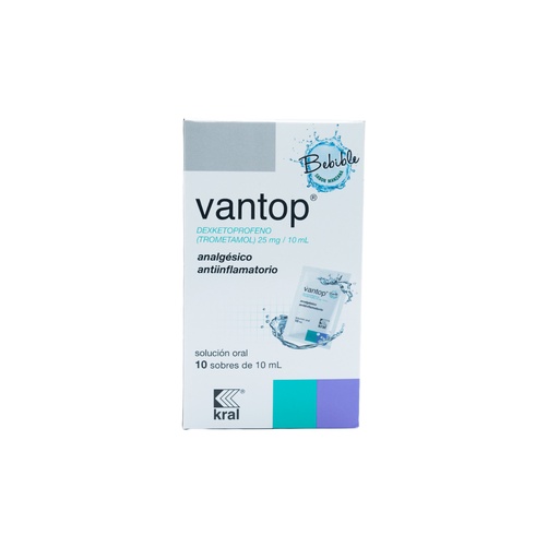 [LB-052-005-N-0065] VANTOP 25MG/10ML X 10 SOBRES SOL ORAL Donovan Werke
