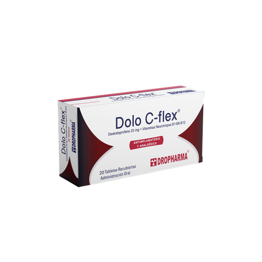 [LB-270-062-N-0003] DOLO C–FLEX CAJA X 20 TABLETAS DROFARMA