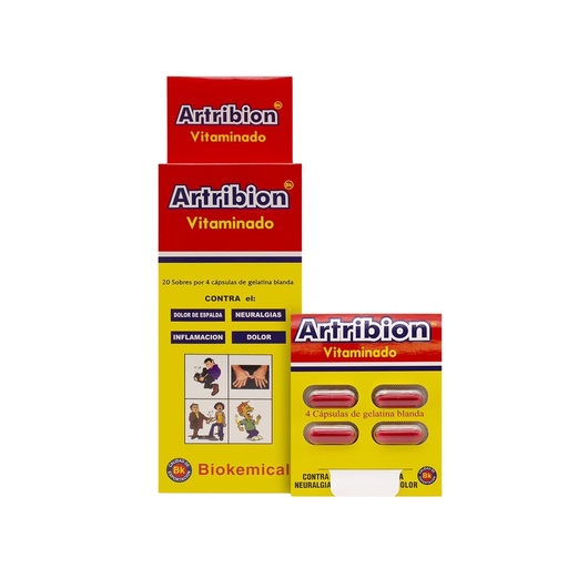 [LB-086-048-N-0011] ARTRIBION SOBRE x 4 CAPSULAS (CAJA X 20 SOBRES) PROCAPS