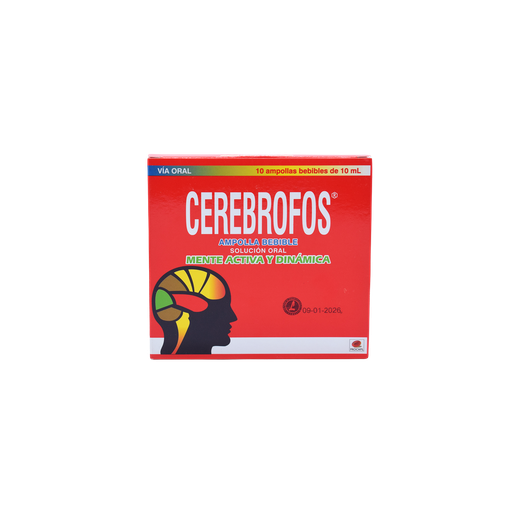 [LB-086-048-N-0012] CEREBROFOS 10 ML CAJA X 10 AMPOLLAS BEBIBLES PROCAPS V.C. LOPEZ