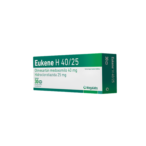 [LB-257-021-N-0017] Eukene H 40mg /25 Caja x 30 Megalabs A
