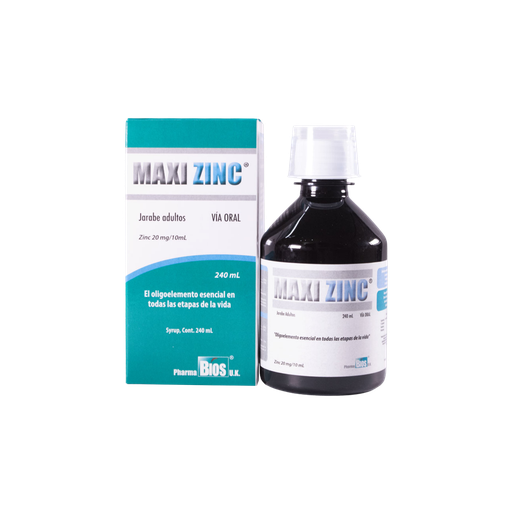 [LB-274-065-N-0007] Maxi Zinc Jarabe Frasco 240 ml PHARMA BIOS