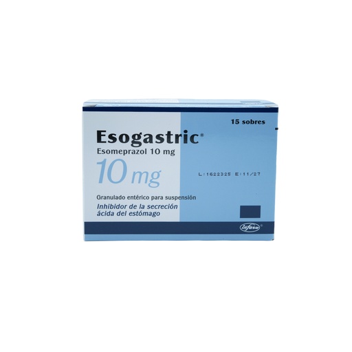 [LB-073-003-N-0382] ESOGASTRIC 10 MG CAJA X 15 SOBRES INDUSTRIA FARMACEUTICA, S.A.