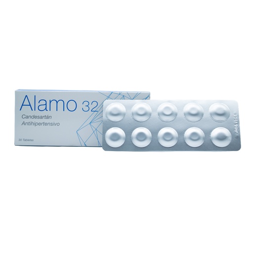 [LB128-005-N-0425] ALAMO 32MG (CANDESARTAN 32 MG)CAJA X30 TABLETAS Pharmedic