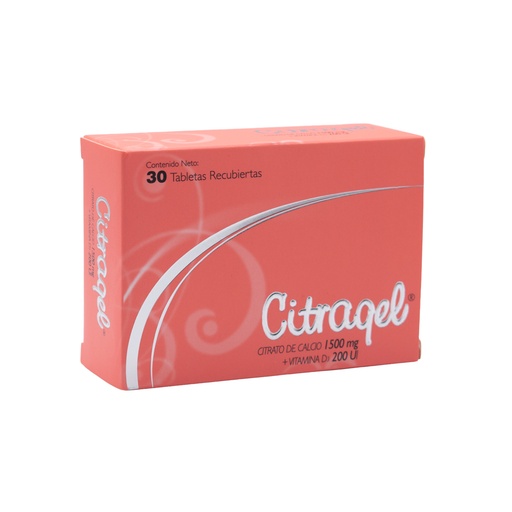 [LB-086-048-N-0018] CITRAGEL 1500 MG / 200 UI * 30 TABLETAS RECUBIERTAS