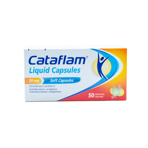 [LB-118-006-N-0006] CATAFLAM LIQUID CAPSULAS 50MG X 10 Novartis