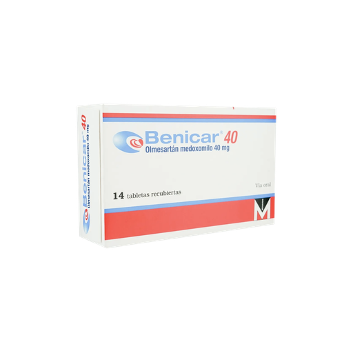 [LB-087-053-N-0041] BENICAR 40MG CAJA X 14 COMPRIMIDO (OLMERSARTAN) Laboratorios Menarini