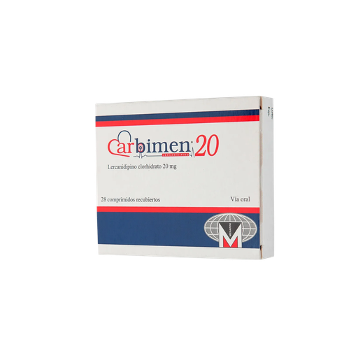 [LB-087-053-N-0049] CARBIMEN 20MG CAJA X 14 COMPRIMIDO (LERCANIDIPINO) Laboratorios Menarini