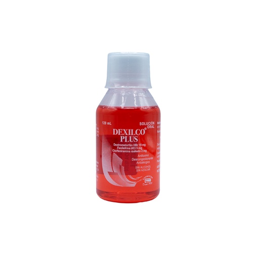 [LB-040-005-N-0001] DEXILCO PLUS 120 ML SOLUCION ORAL (CLORFENIRAMINADEXTROMETORFANO) Chemilco Internacional, S.A. Chenminter