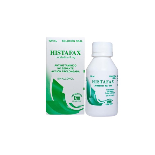 [LB-040-005-N-0003] HISTAFAX 120 ML JARABE (LORATADINA) Chemilco Internacional, S.A. Chenminter