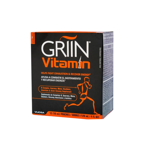 [LB-179-042-N-0004] GRIIN VITAMIN LIQUIPACK CAJA X 12 SOBRES 10 ML Vijosa