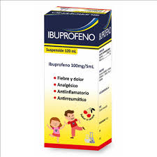 [LB-183-030-N-0043] IBUPROFENO  100mg/5ml  JARABE 120 ML ALIFARMAT 