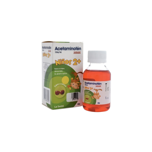 [LB-284-033-N-0001] ACETAMINOFEN CEREZA JARABE 150 MG/5ML X 90 ML Farmandina