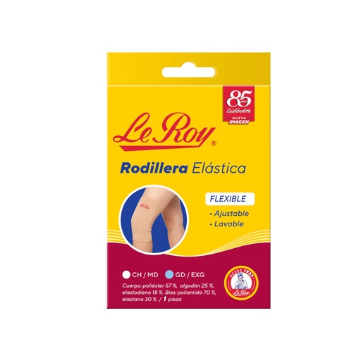 [LB-099-005-N-0003] RODILLERA ELASTICA TALLA L/XL (LE ROY)