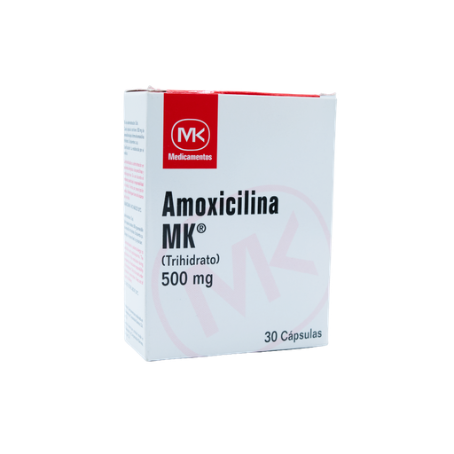[LB-214-012-N-0002] AMOXICILINA MK 500MG x 1 CAP (Caja de 30 Caps) MCKESSON