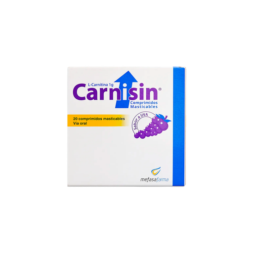 [LB-205-031-N-0004] CARNISIN COMPRIMIDOS MASTICABLES 1G X 20 MEFASA