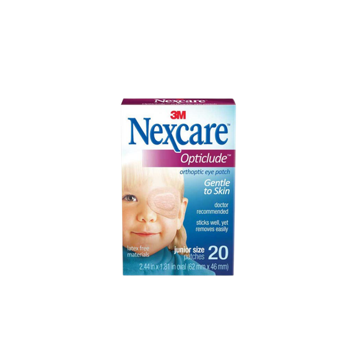 [LB002-002-N-0412] NEXCARE OPTICLUD PARCHE OCULAR PARA NIÑO 20 UN                                                       