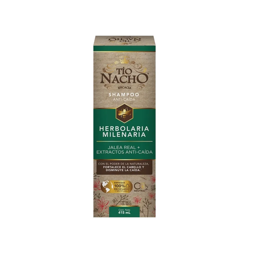 [LB003-006-N-0121] TIO NACHO SHAMPOO ANTICAIDA ACLA X 415ML  GENOMMA LAB