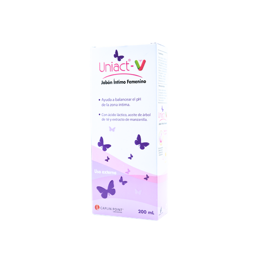 [LB001-001-N-0437] Uniact-V (Jabón Íntimo Femenino) - 200ml  CaplinPoint Laboratories Ltd.