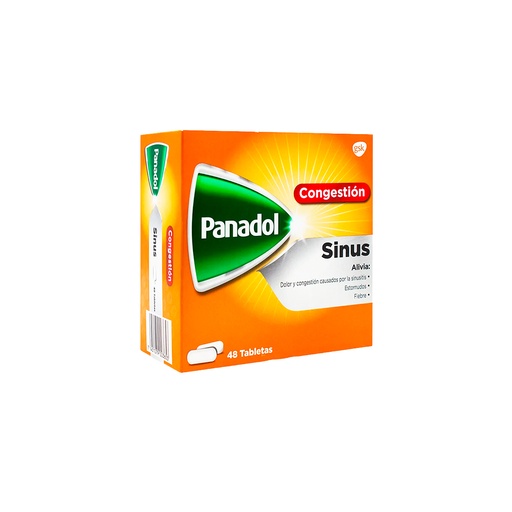[GSK01-010-N-0015] PANADOL SINUSITIS  Sobre x 2 Tabs. Caja x 24 sobres GSK
