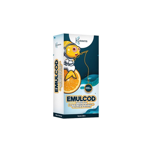 [KR001-004-N-0387] EMULCOD SABOR NARANJA 200 ml KURANTIS