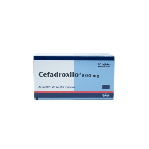 [LB-073-003-N-0389] Cefadroxilo 500 Mg Tabletas CAJA X 30 INDUSTRIA FARMACEUTICA, S.A.