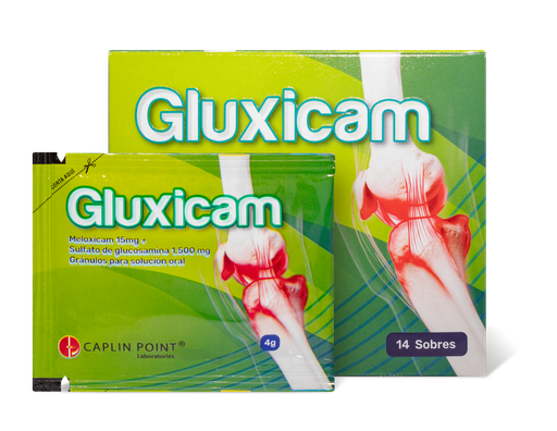 [LB001-001-N-0492] Gluxicam (15mg/1500mg) Sobre Caplin Point Laboratories