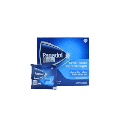 [GSK01-010-N-0018] Panadol Extra Fuerte 500Mg Tabletas CAJA DE 104 TABS. GSK