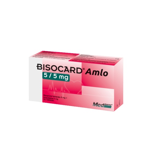 [LB-104-052-N-0074] BISOCARD AMLO 5MG/5MG 30 TABLETA