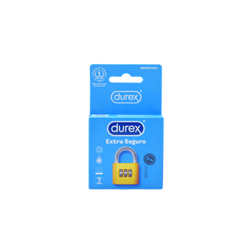 [LB128-005-N-0449] DUREX EXTRA SEGURO X 3 