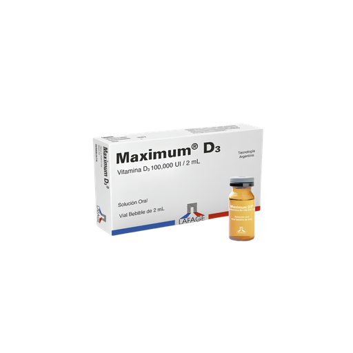 [LB128-005-N-0458] MAXIMUM D3 100000UI 1 VIAL BEB 2ML