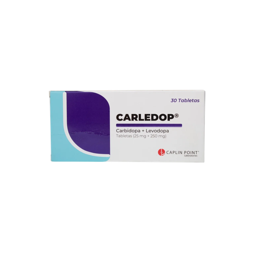 [LB001-001-N-0497] Carbidopa + Levodopa (25mg+250mg) Tabs x 30s Caplin Point