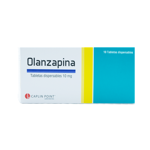 [LB001-001-N-0502] Olanzapina 10mg x 10 Tabletas Caplin Point Laboratories