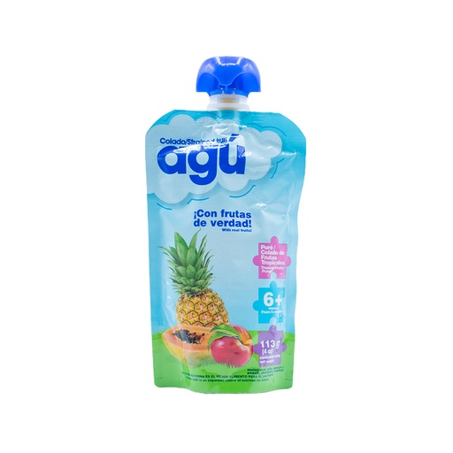 [LB-430-001-N-0033] AGU BABY DOY PACK FRUTAS TROPICALES X 113GRS