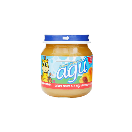 [LB-430-001-N-0040] AGU BABY VIDRIO MELOCOTON X 113GRS