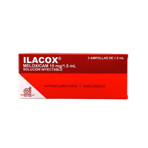 [LB-172-005-N-0038] ILACOX AMPOLLAS 15MG X 3 UNIPHARM